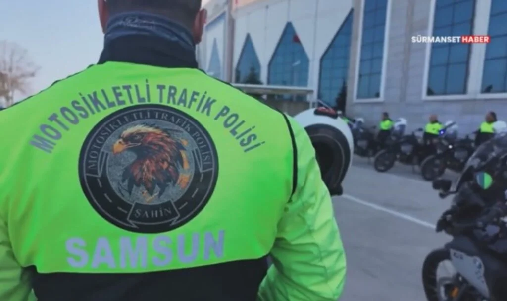 Samsun'da Şahinler Daha da Güçlendi! 11 Yeni Motosiklet Göreve Başladı