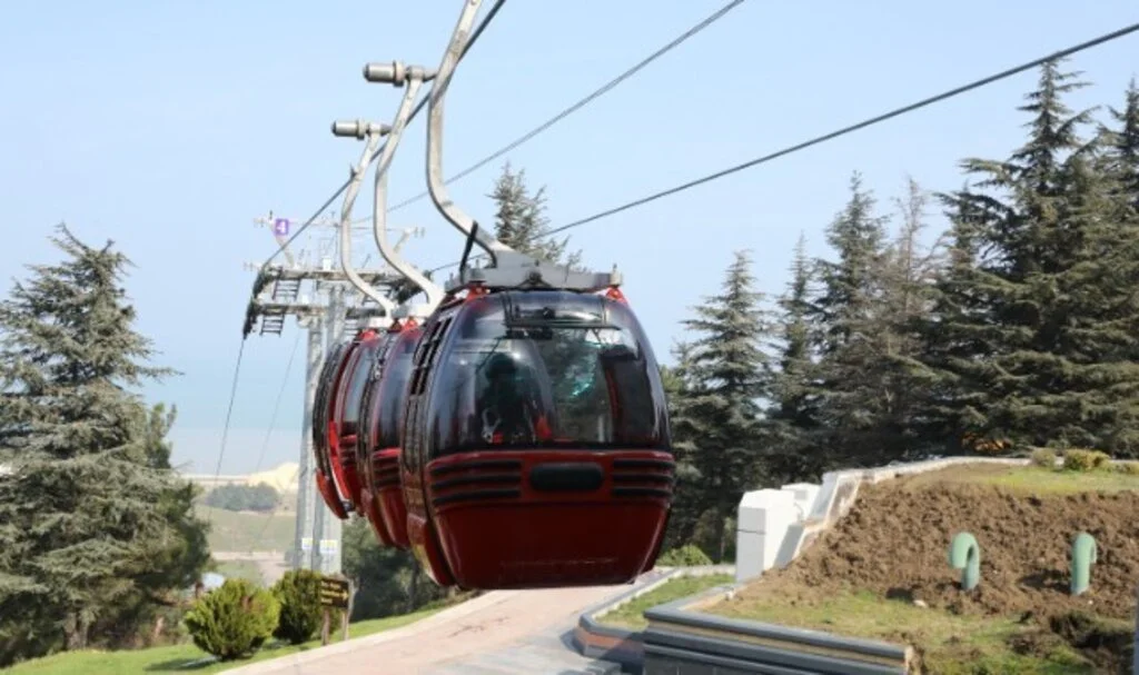 Samsun'un İncisi Amisos Teleferik Hattı Yeniden Hizmet Vermeye Başlıyor