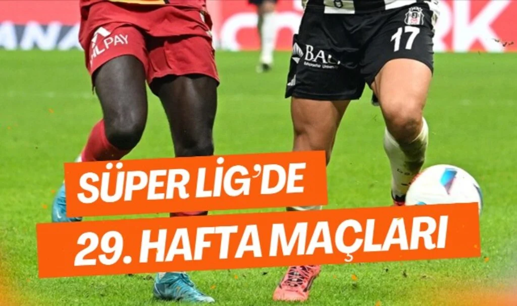Trendyol Süper Lig'de 29. Maçları...