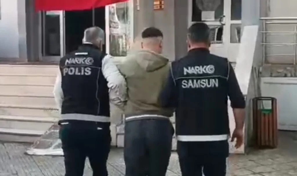 14 Yıl 8 Ay Hapis Cezası Bulunan Suç Makinesi Samsun'da Yakalandı!