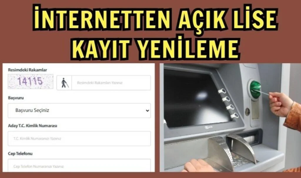 Açık Lise Kayıt Yenileme Nasıl Yapılır