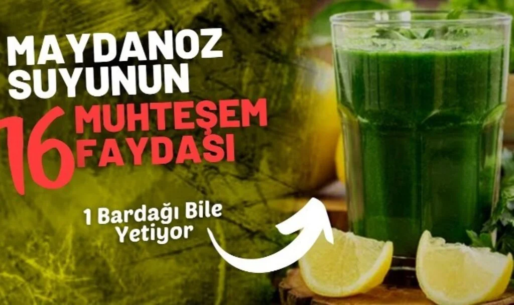 Adet Söktürücü Maydanoz Çayı Nasıl Yapılır