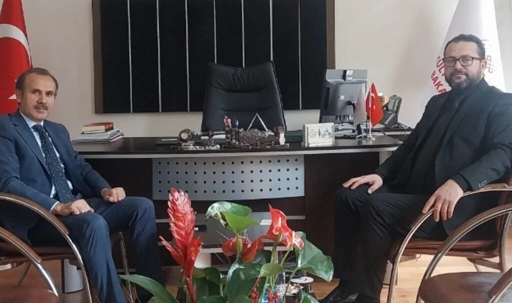 BHA Bölge Müdürü Said Çetintaş, İl Kültür ve Turizm Müdürü Süleyman Demirtaş'ı Ziyaret Etti