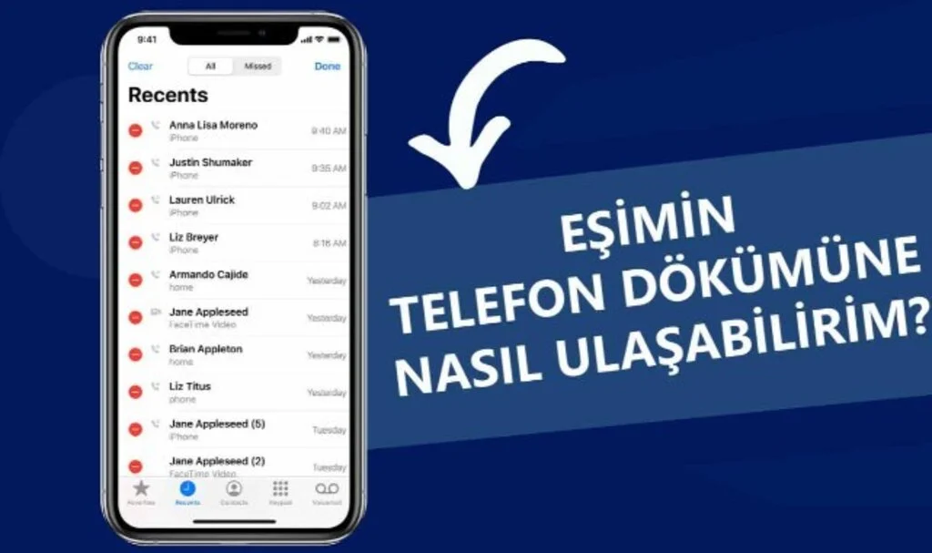 Eşimin Telefon Dökümanı Nasıl Çıkarılır
