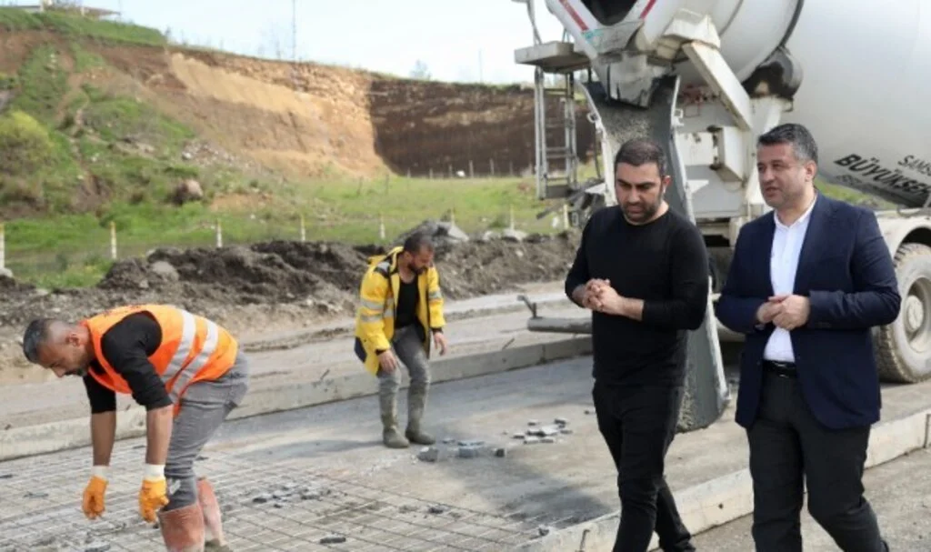 Halit Doğan Çalışmaları Yerinde İnceledi! Adli Tıp ve Kurtuluş Yolu'nda Son Durum