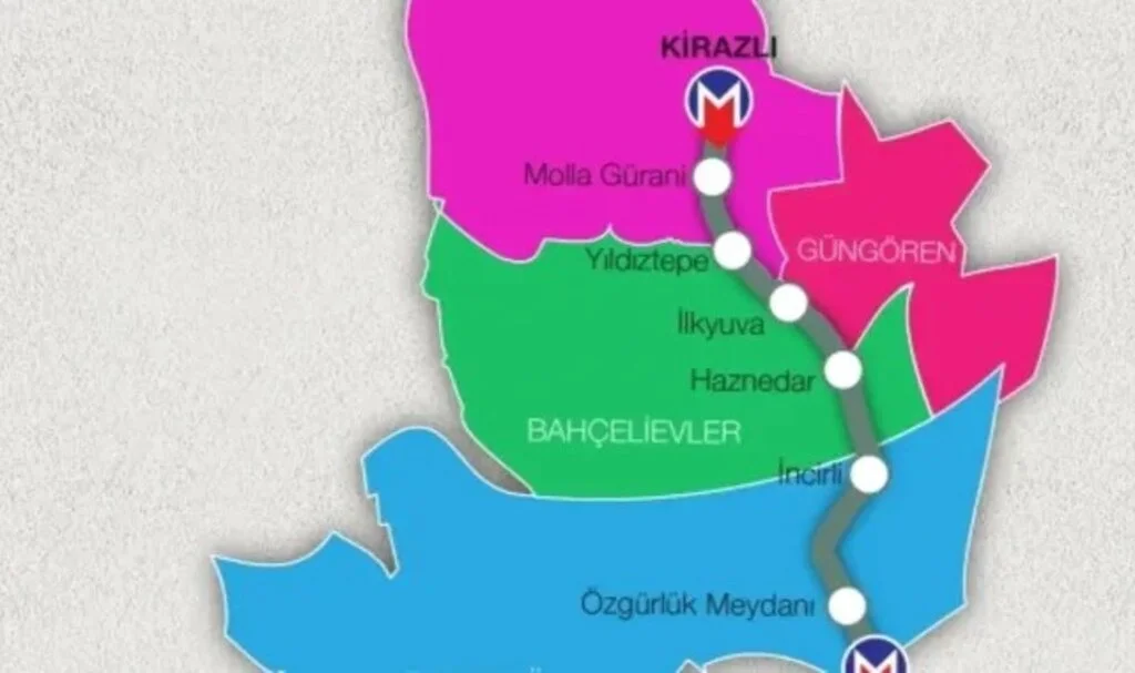 Metro İle İstinye Parka Nasıl Gidilir