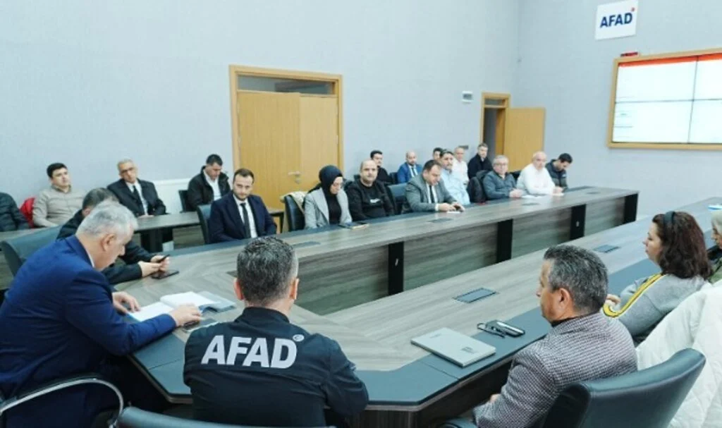 Samsun'da Afet Finans ve Kaynak Yönetimi Grubu Toplantısı Gerçekleştirildi