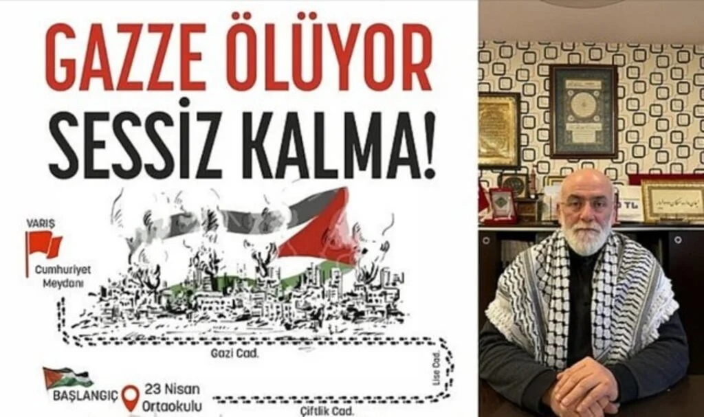 Samsun'da Gazze İçin Büyük Yürüyüş!