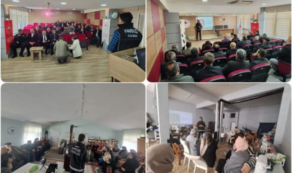 Samsun Emniyetinden Uyuşturucuyla Mücadelede Yoğun Bilgilendirme Çalışması