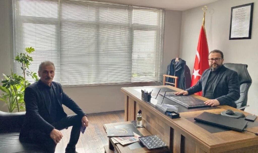 Samsun Gazeteciler Cemiyet Başkanı Mehmet Yazıcı BHA'yı Ziyaret Etti