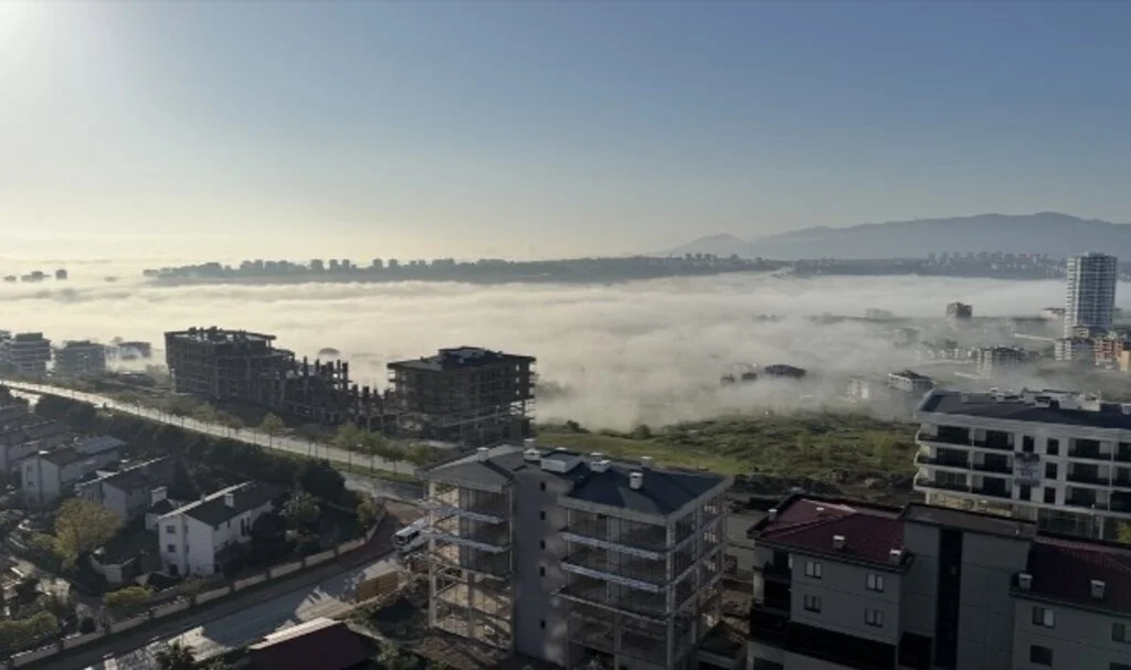 Samsun Sis Altında! Sürücülere Uyarı