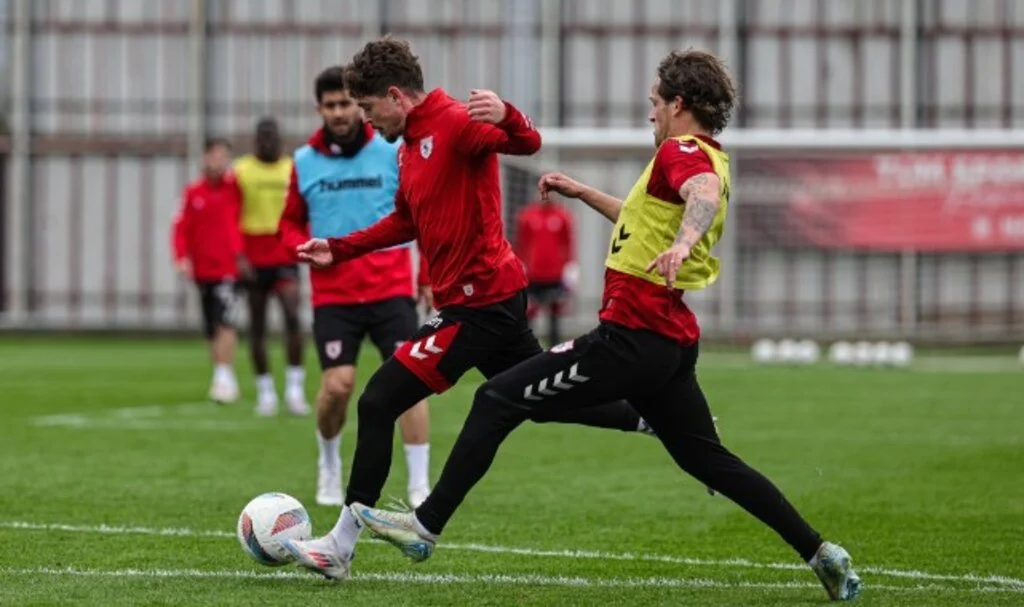 Samsunspor'un Onvo Antalyaspor Maçı Hazırlıkları Sürüyor