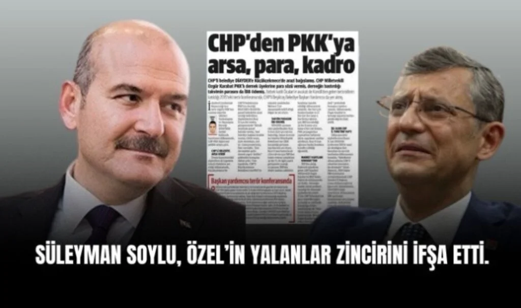 Süleyman Soylu: Yalan Söylemeyi Bırak, Özgür! Gerçekleri Çarpıtmaya Artık Son Ver!