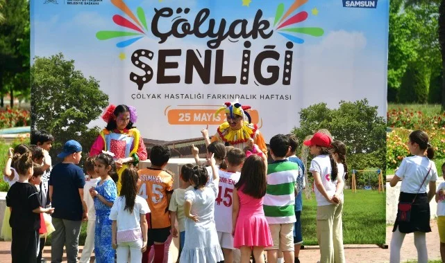 Çölyak Hastaları Samsun'da Şenlikte Buluştu