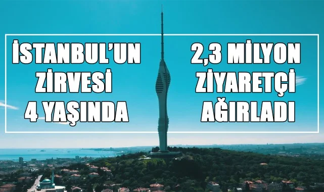 İstanbul'un Zirvesi 4 Yaşında: 2,3 Milyon Ziyaretçi Ağırladı