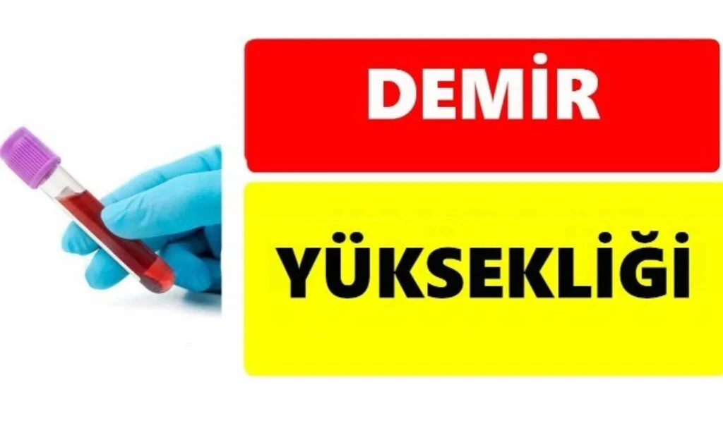 Kanda Demir Yüksekliği Nasıl Düşürülür