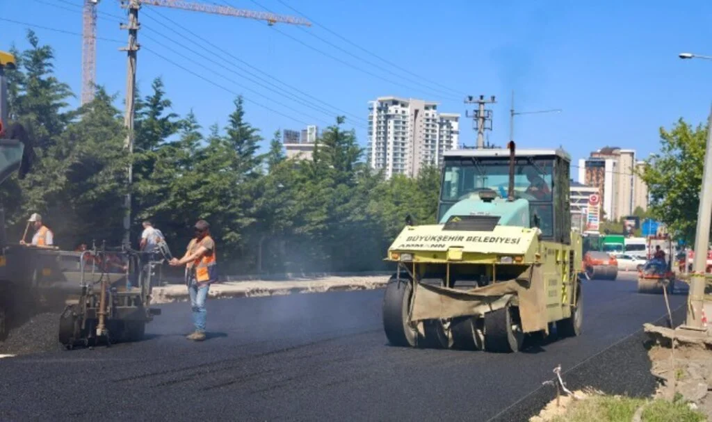 Samsun Büyükşehir Belediyesi Elbistan Bulvarı'nı Tamamlıyor