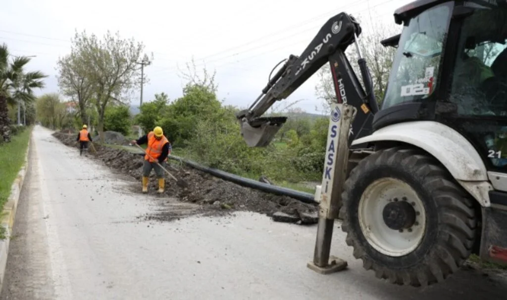 Samsun Büyükşehir'den Alaçam'a Dev Altyapı Yatırımı!