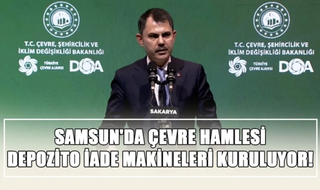 Samsun'da Çevre Hamlesi: Depozito İade Makineleri Kuruluyor!
