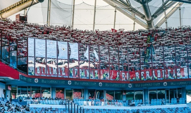 Samsunspor Tribünleri Trabzon'da Doldu Taştı!