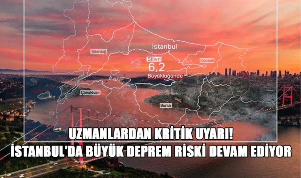 Uzmanlardan Kritik Uyarı! İstanbul'da Büyük Deprem Riski Devam Ediyor