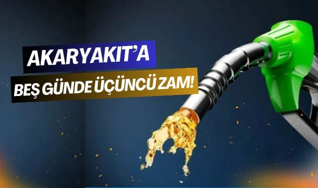 Akaryakıt'a Beş Günde Üçüncü Zam! Motorin Fiyatı 50 Lirayı Aşıyor
