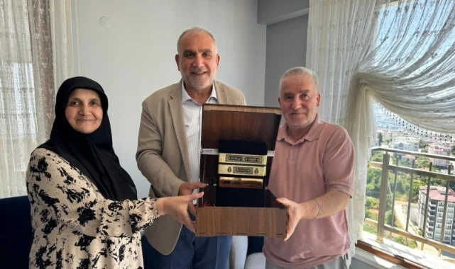 Başkan İbrahim Sandıkçı'dan Canikli Hacılara Anlamlı Ziyaret