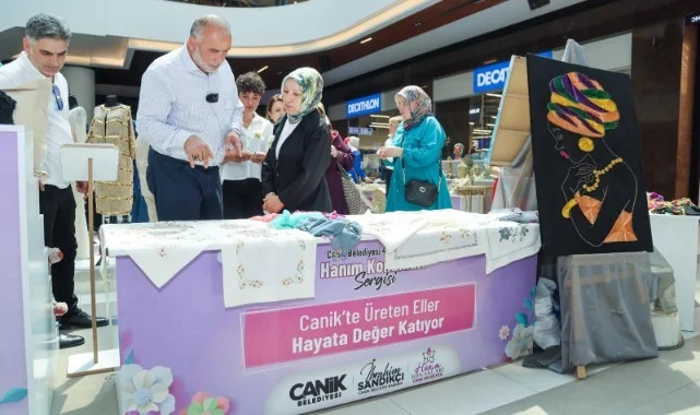 Canikli Kadınlardan Göz Dolduran Sergi