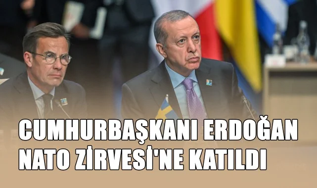Cumhurbaşkanı Erdoğan, NATO Zirvesi'ne Katıldı