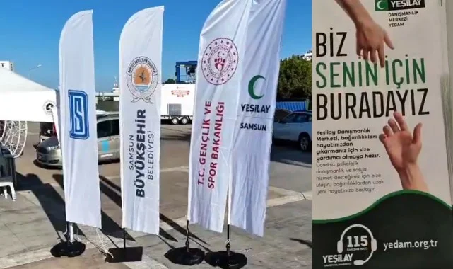 "Hayat Bir Kere, Riske Atma!" Samsun'da Bağımlılıkla Mücadele Vurgusu