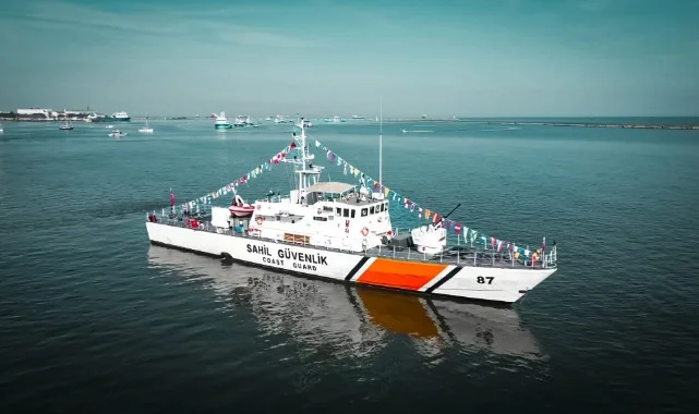 Sahil Güvenlik Botu TCSG-87, Samsun'da Halkın Ziyaretine Açıldı