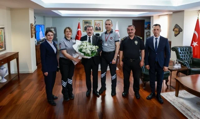 Samsun'da Özel Güvenlik Haftası Kapsamında Protokol Ziyaretleri Gerçekleştirildi