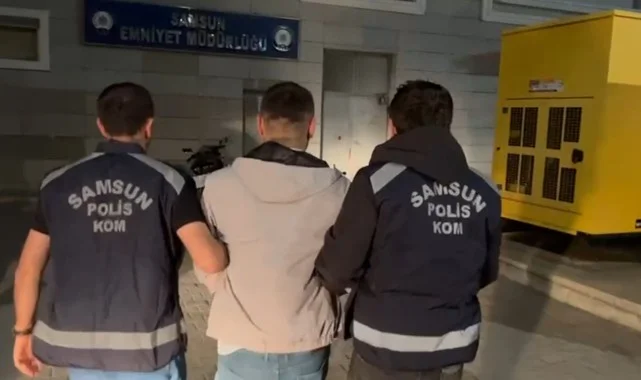 10 Yıl Hapis Cezası Bulunan Firari Samsun'da Yakalandı!