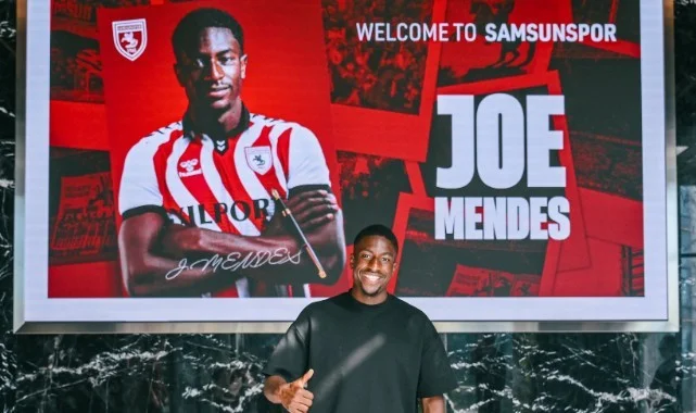 5 Yıllık İmza! Joe Mendes Samsunspor'da