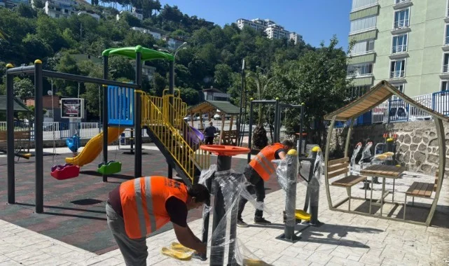 Canik'te Yeni ve Modern Parklarla Çehreye Değer