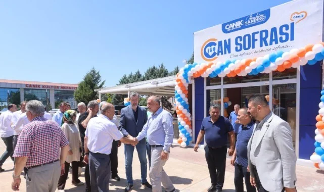 Canik'te Can Sofrası'na Yoğun İlgi