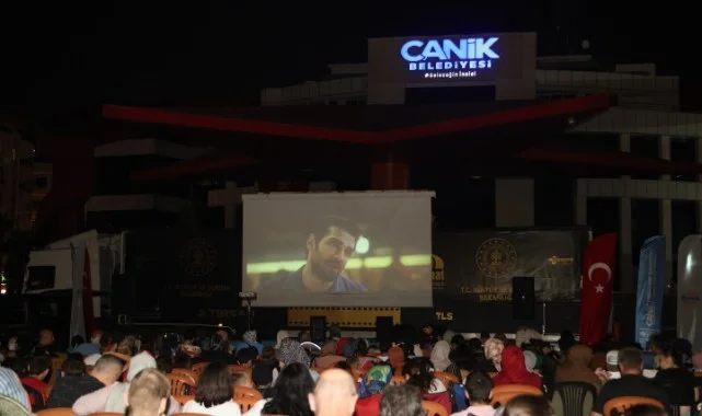 Canik'te Konser ve Sinema Şöleni