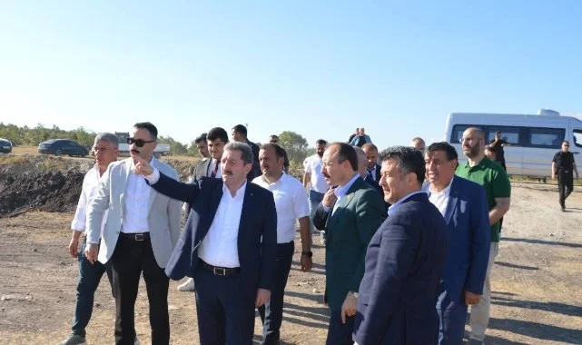 Havza OSB'de Altyapı Hamlesi ve Şehit Polis Orhan Mutlu'nun Adını Yaşatacak Yeni Tesis