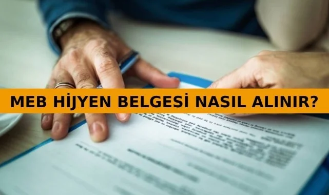Hijyen Belgesi E Devletten Nasıl Alınır