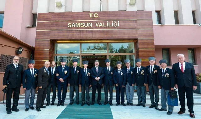 Kıbrıs Gazileri Samsun’da! Barış Harekâtı’nın 51. Yılında Anlamlı Buluşma
