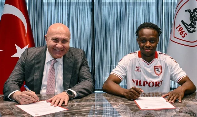 Richie Omorowa Samsunspor'da! Genç Forvetle 5 Yıllık Anlaşma