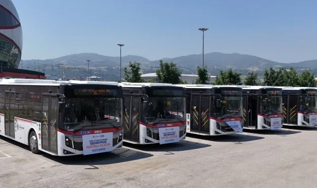 Samsun'da E5 Ekspres Hattına 3 Yeni Otobüs Takviyesi!