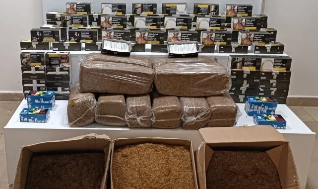 Samsun'da Kaçak Tütün ve Makaron Operasyonu!
