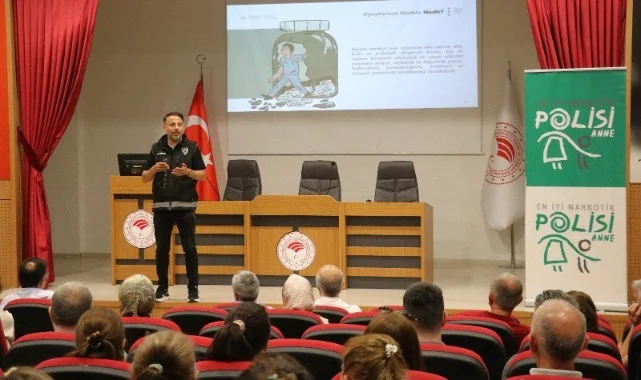 Samsun Emniyeti'nden Ziraî Karantina'ya Siberay ve Bağımlılık Eğitimi