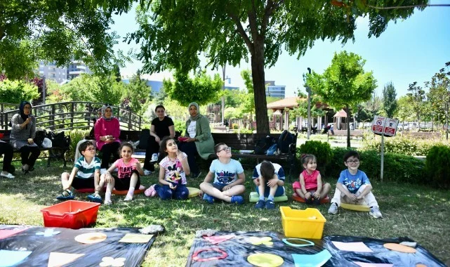 Samsun Engelsiz Yaşam Parkı'nda Yaz Atölyeleri Başladı