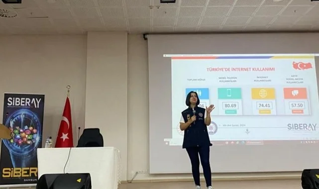 SİBERAY Kapsamında Emniyet Personeline Siber Farkındalık Semineri!