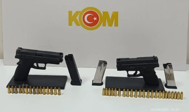 Samsun'da Ruhsatsız Silah Operasyonu! 2 Kişi Gözaltına Alındı