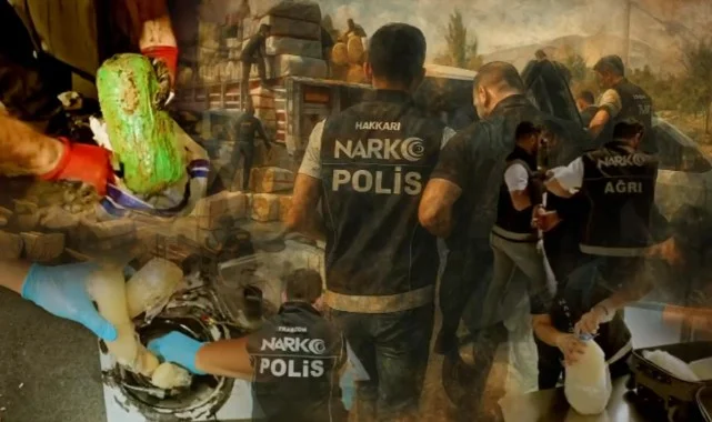 Aralarında Samsun'un da Olduğu 73 İlde Eş Zamanlı Uyuşturucu Baskını!
