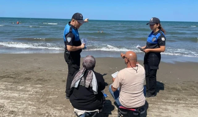 Samsun'da Boğulma Olaylarına Karşı Farkındalık Çalışması Yapıldı