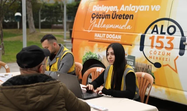 Samsun'da Çözümün Adresi: Alo 153